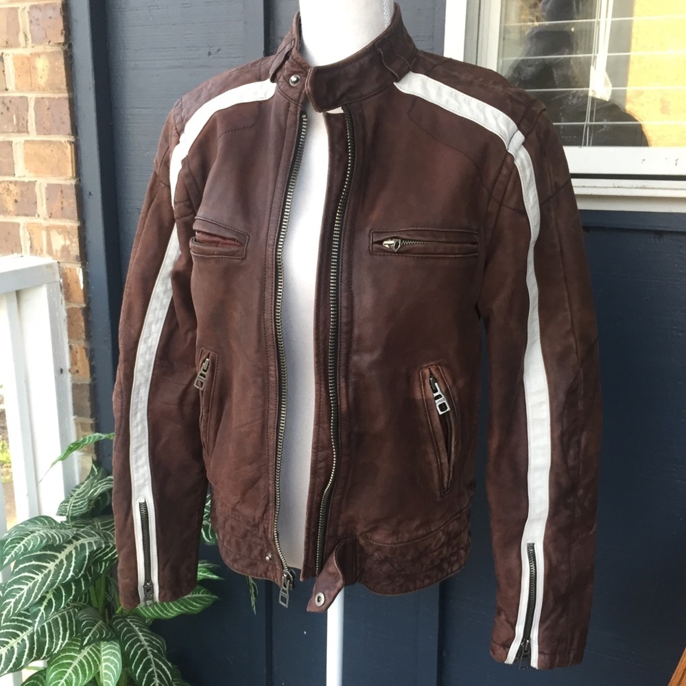 Leather Motorcycle Jacket